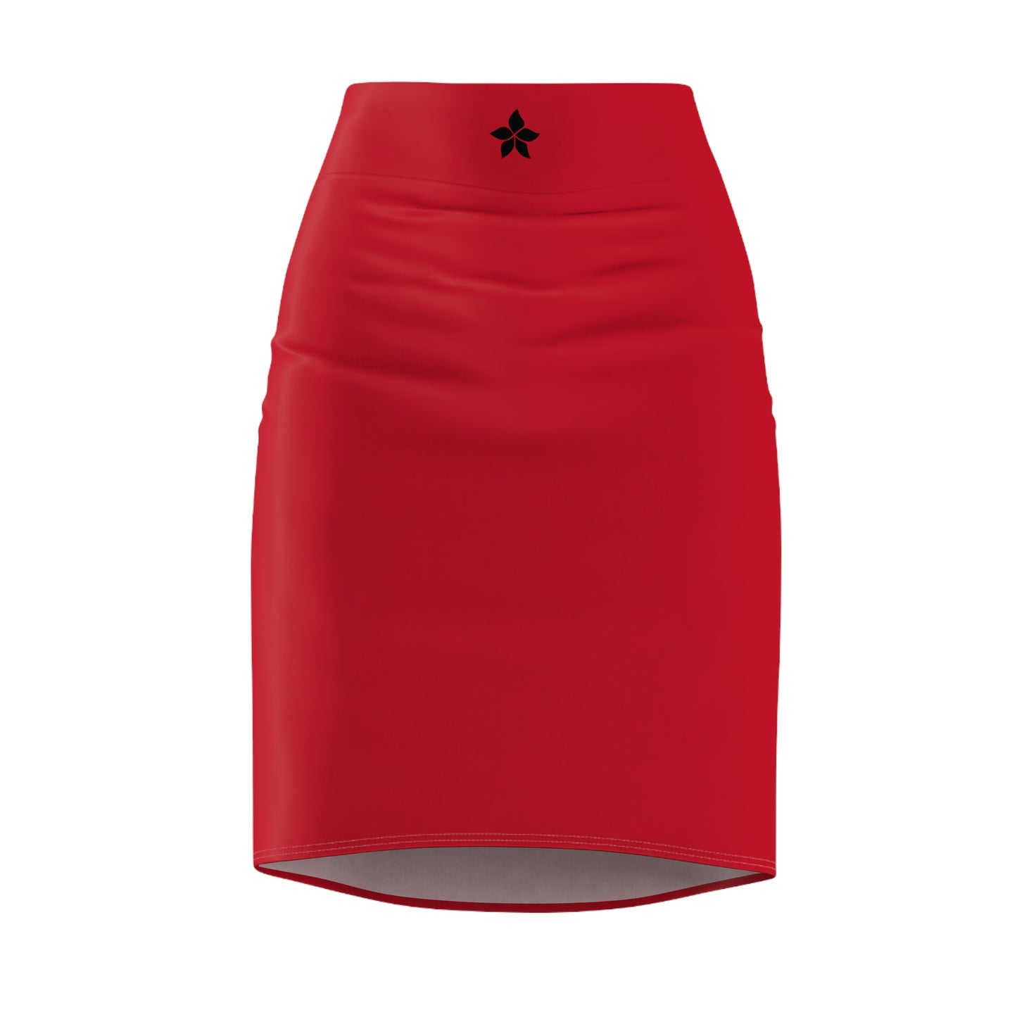 Jupe Crayon rouge