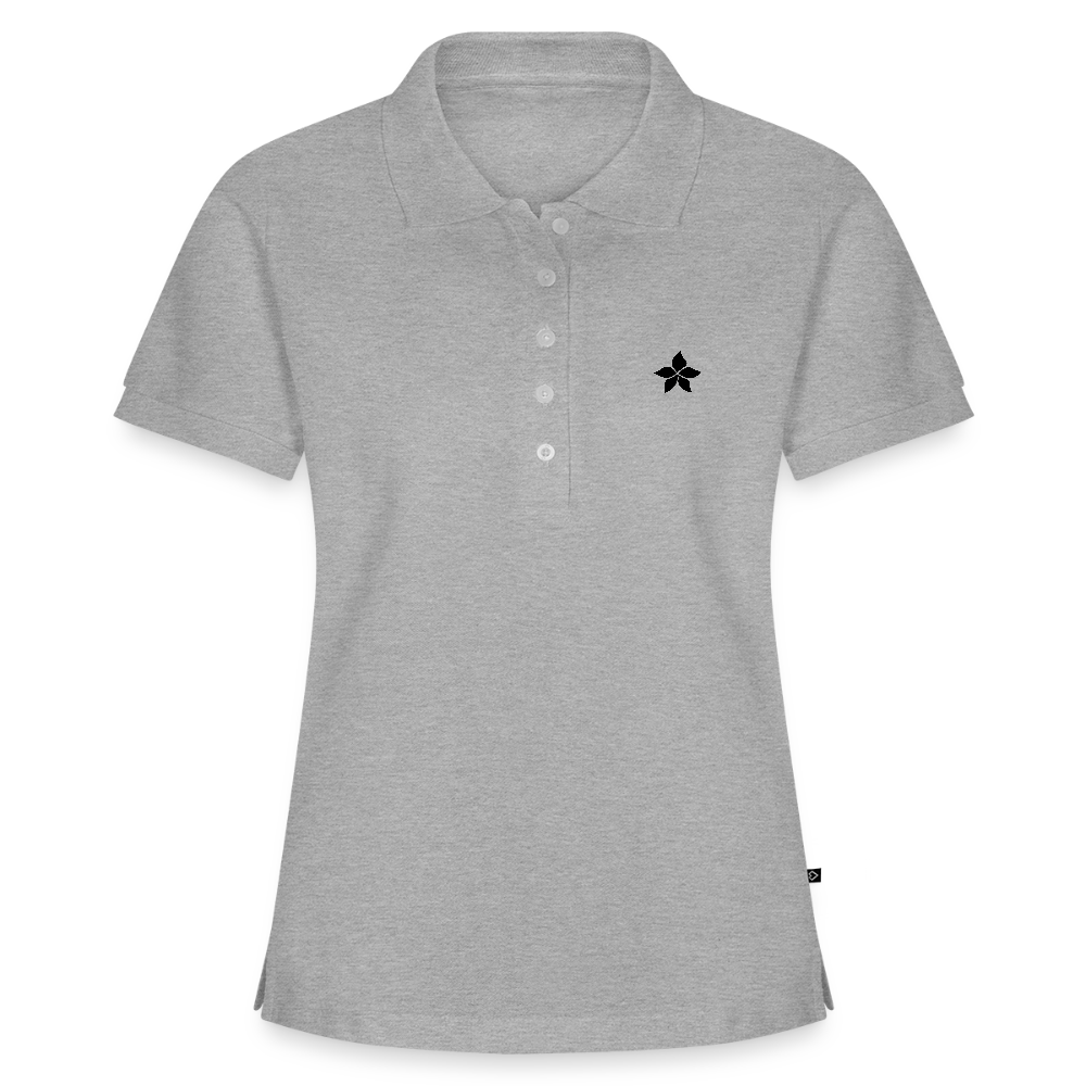Polo shirt Femme Premium - heather grey