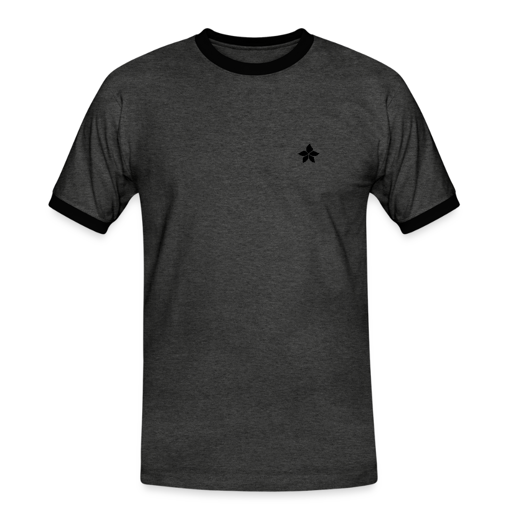 Tee-Shirt football - charcoal/black