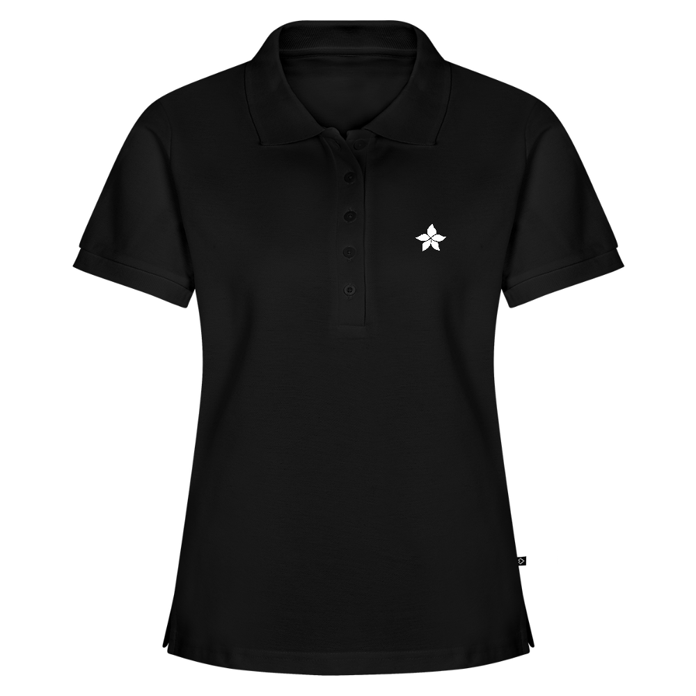 Premium Polo shirt Femme - black