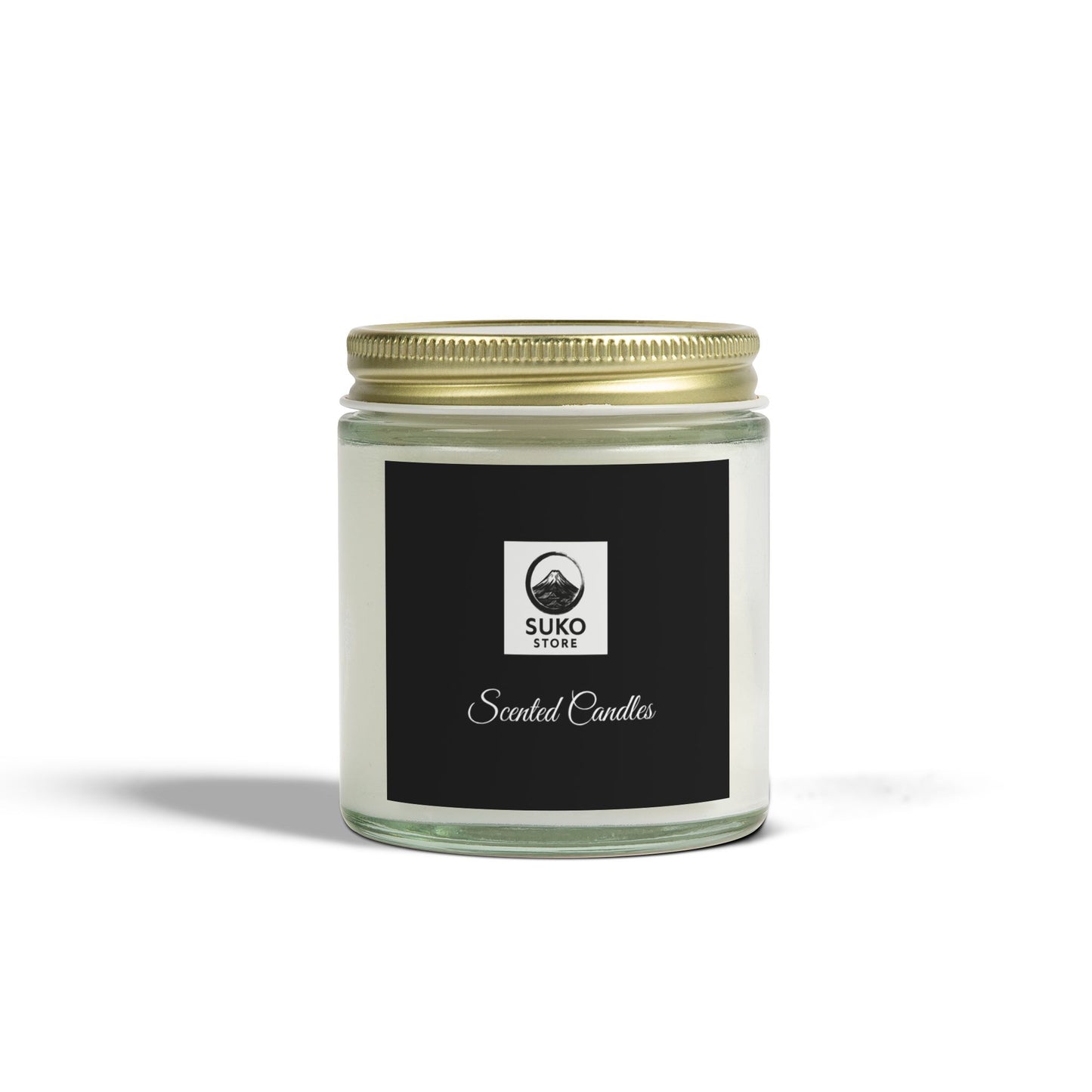 Bougies parfumées à la noix de coco et à l'abricot