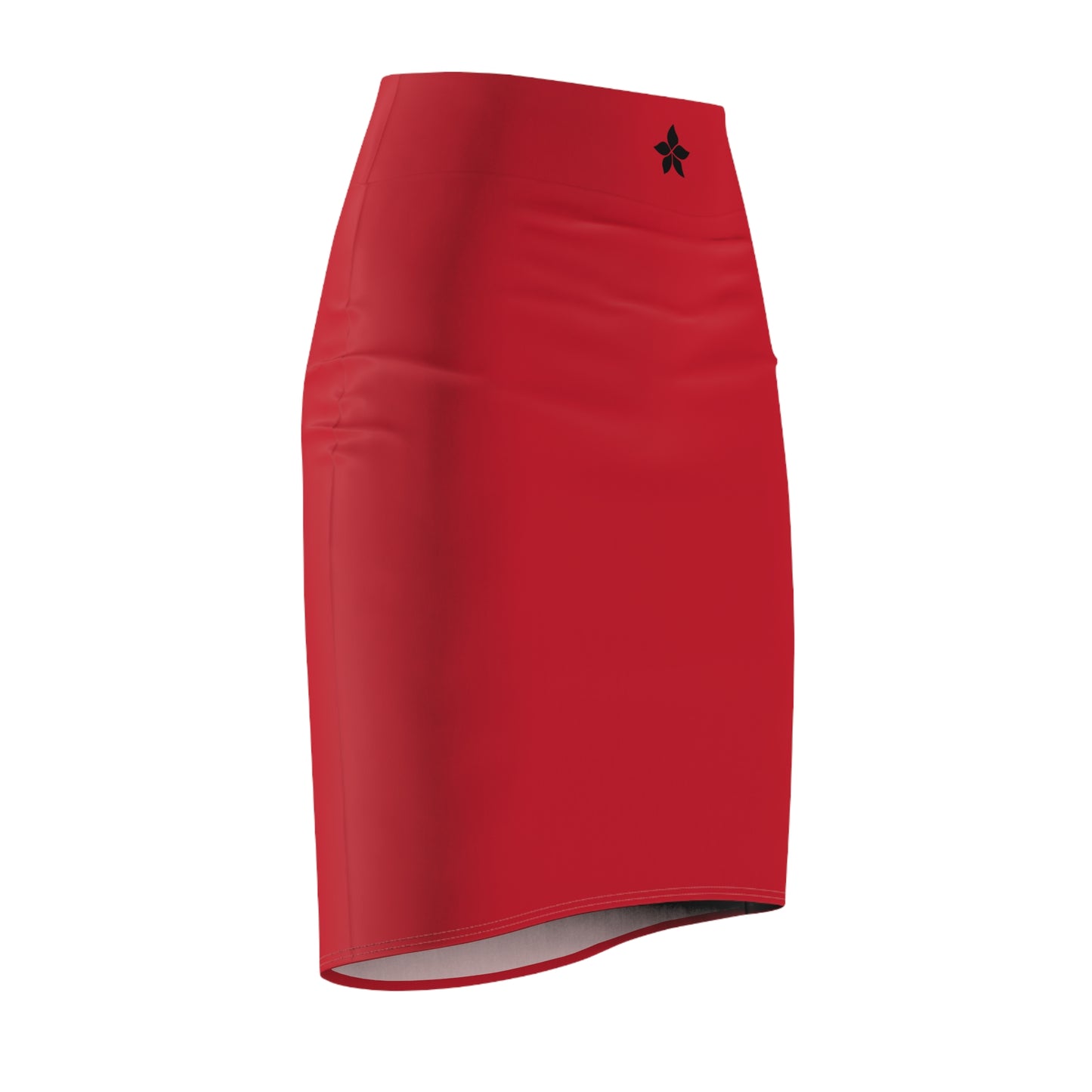 Jupe Crayon rouge