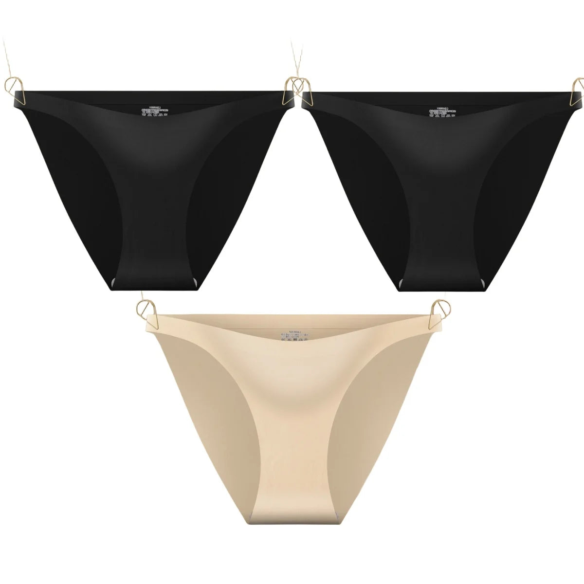 3 Culotte Femme Taille Basse – Invisible, Douce et Respirant