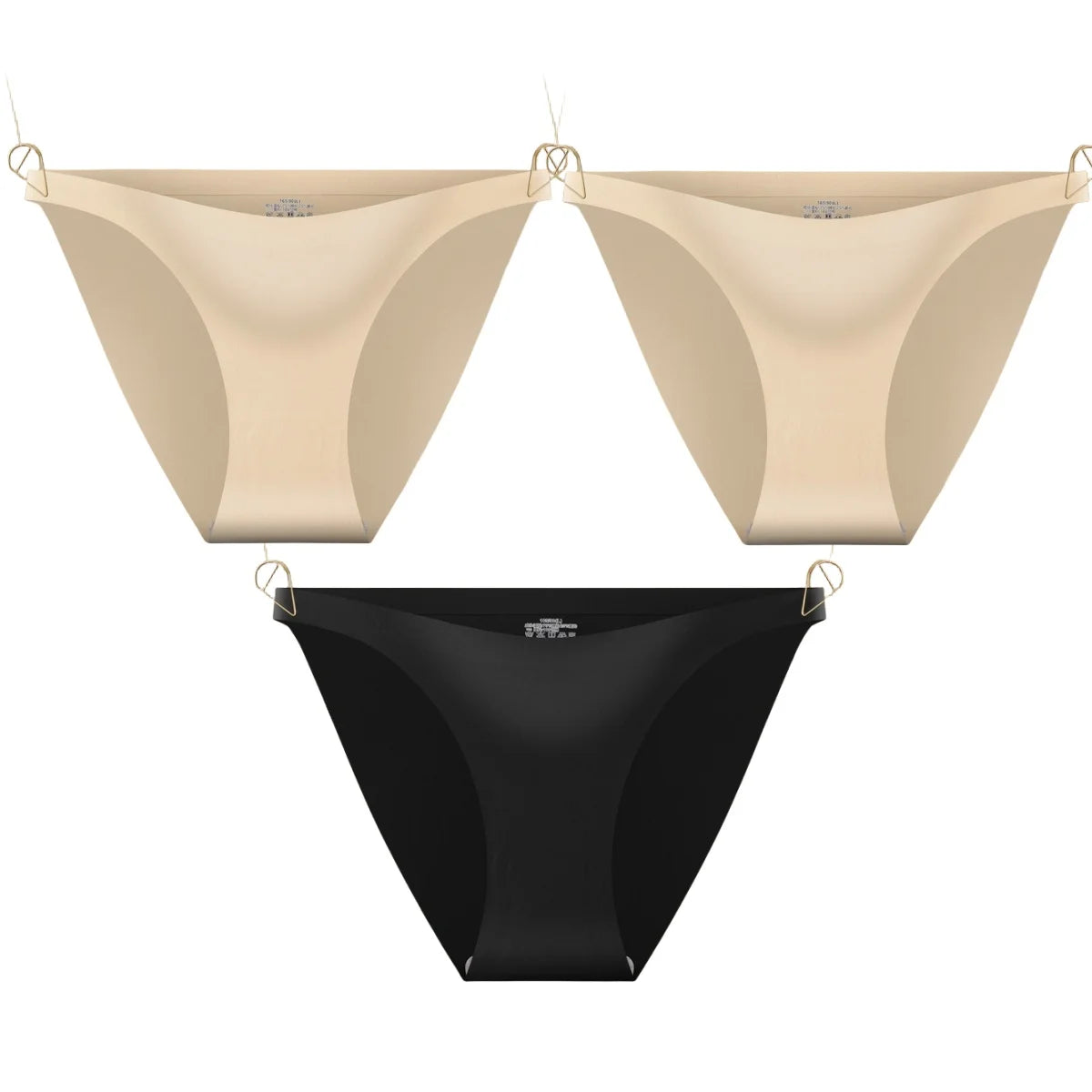 3 Culotte Femme Taille Basse – Invisible, Douce et Respirant