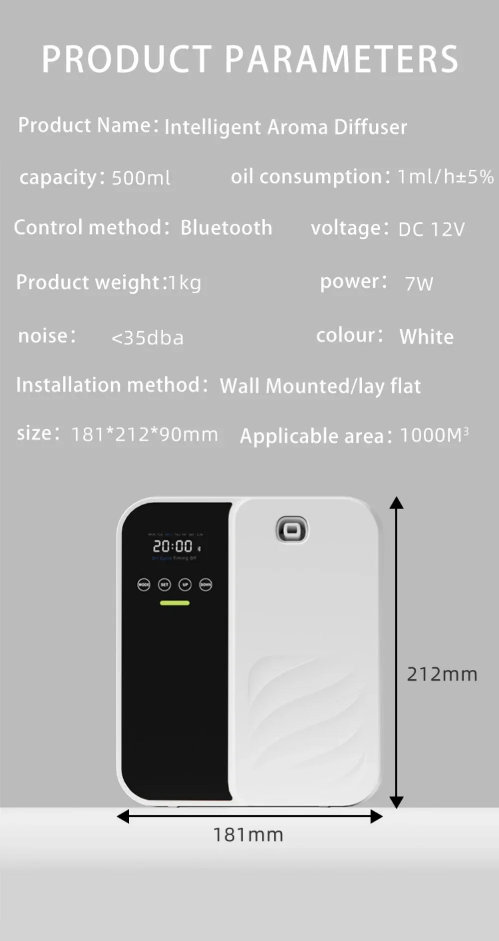 Diffuseur Intelligent Connecté