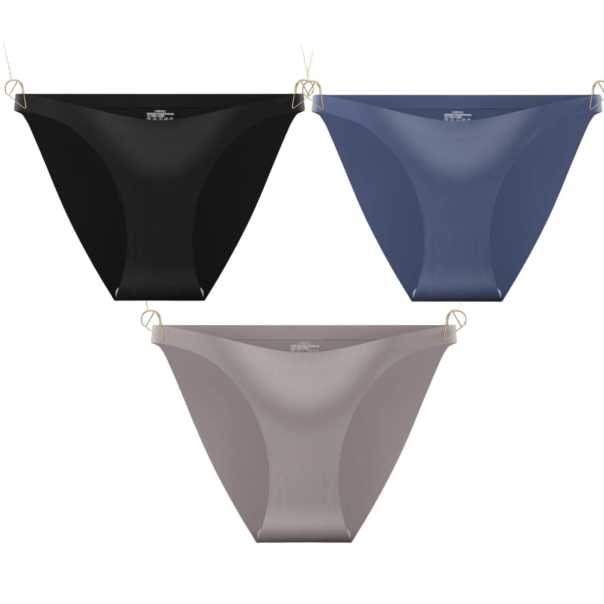 3 Culotte Femme Taille Basse – Invisible, Douce et Respirant