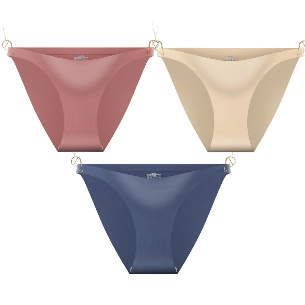 3 Culotte Femme Taille Basse – Invisible, Douce et Respirant