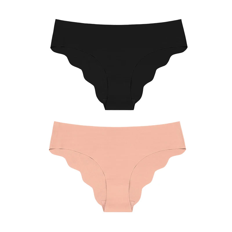 Lot de 4 ou 7 Culottes Femme Taille Basse – Invisible, Ultra Douce et Stretch