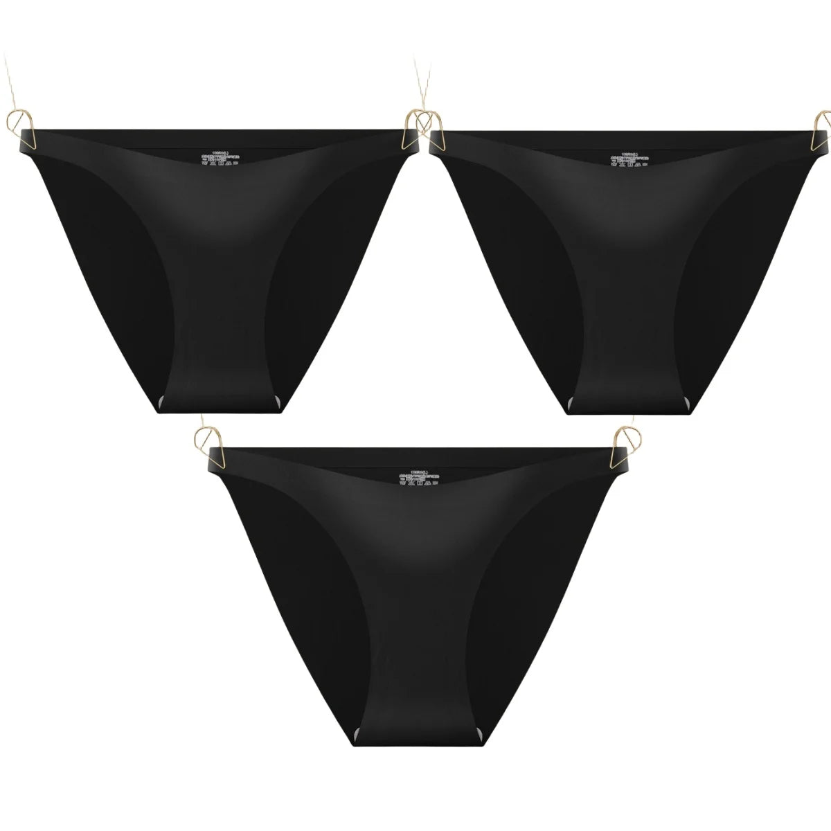 3 Culotte Femme Taille Basse – Invisible, Douce et Respirant