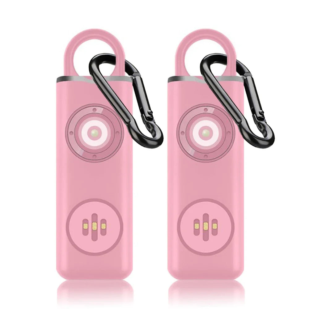 Alarme d’Urgence 130dB Rechargeable pour Femmes et Enfants