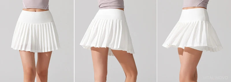 Jupe short plissée KELLY