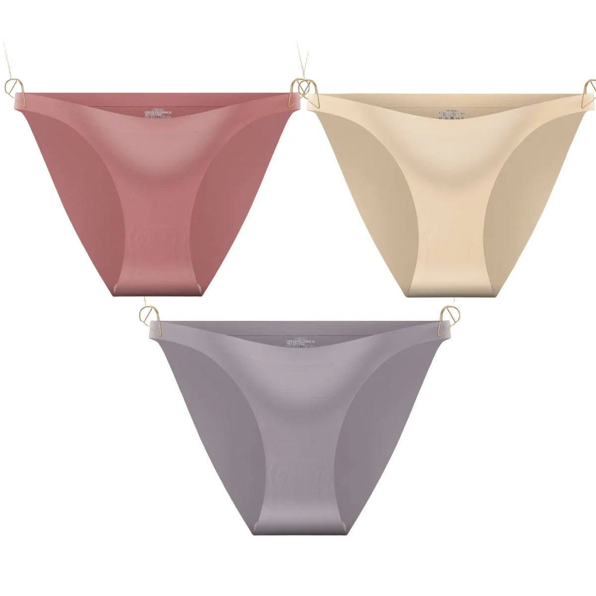 3 Culotte Femme Taille Basse – Invisible, Douce et Respirant