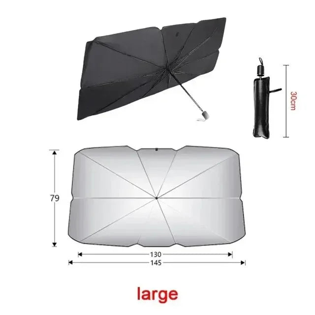 Parasol Pare-Soleil Pliable pour Pare-Brise Avant