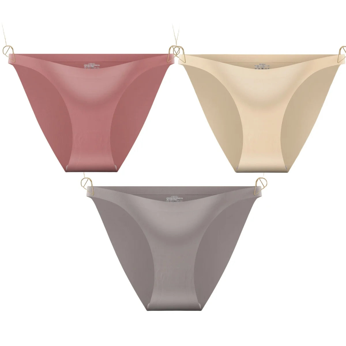 3 Culotte Femme Taille Basse – Invisible, Douce et Respirant