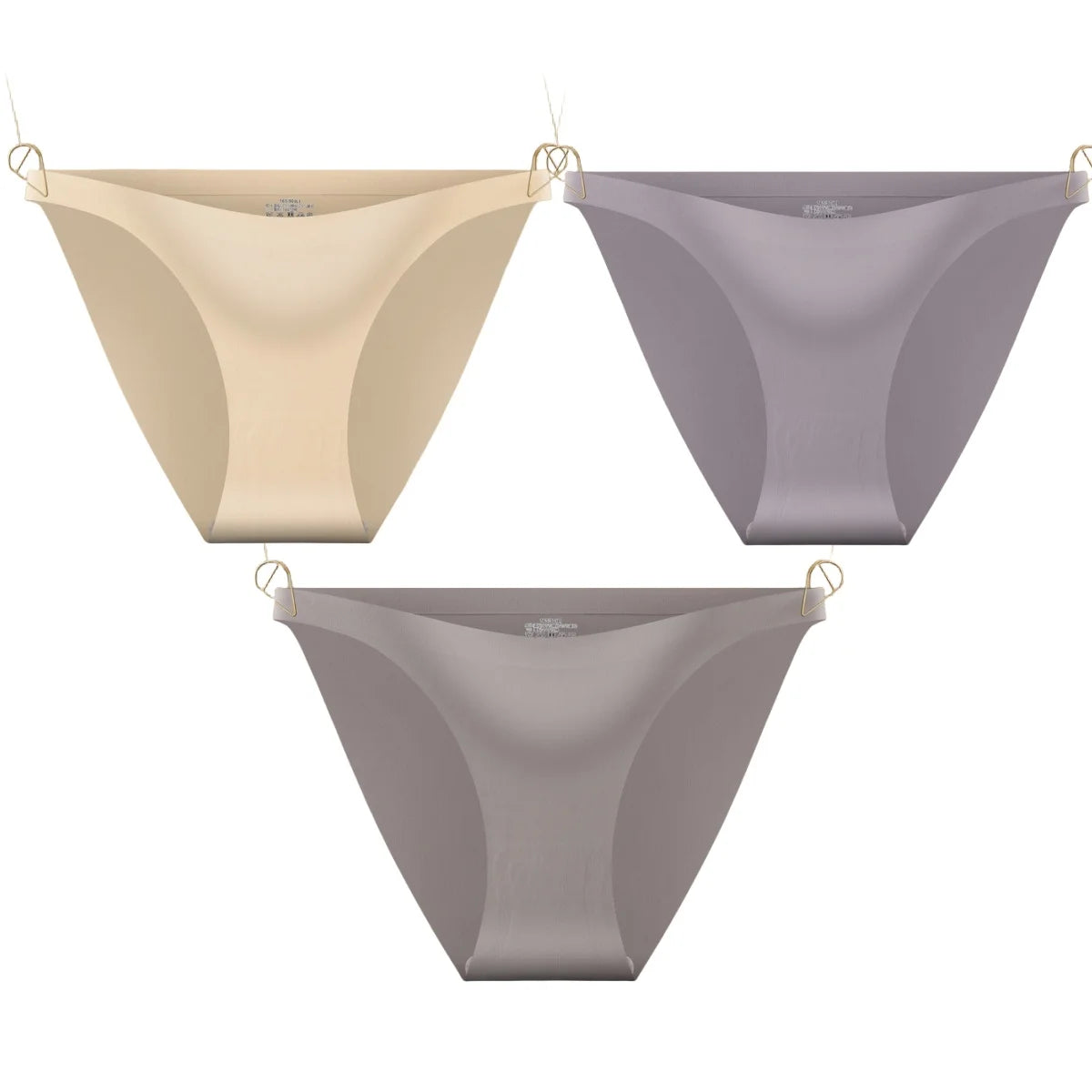 3 Culotte Femme Taille Basse – Invisible, Douce et Respirant