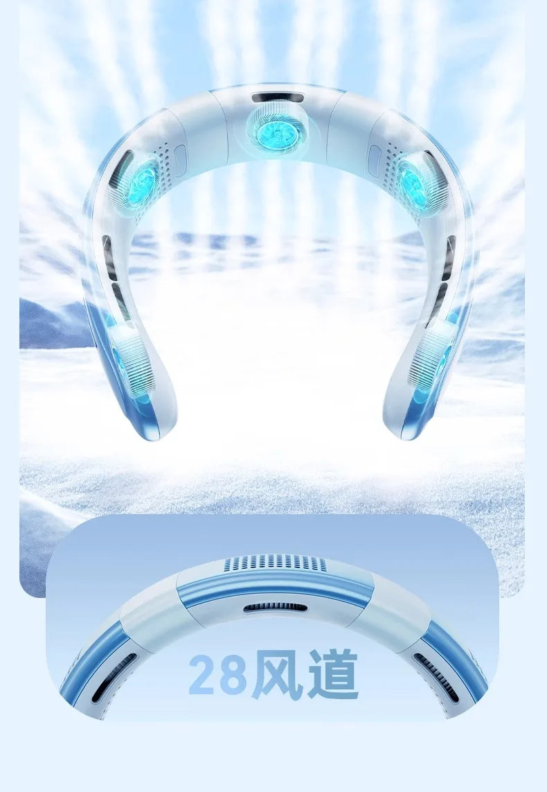 Ventilateur portable 10000mAh rechargeable, puissance