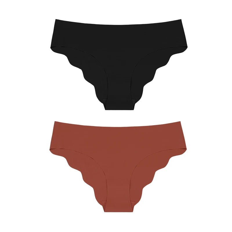 Lot de 4 ou 7 Culottes Femme Taille Basse – Invisible, Ultra Douce et Stretch