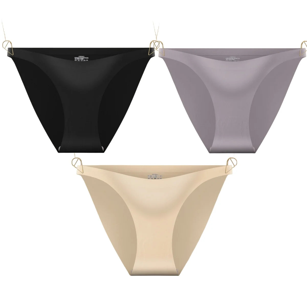 3 Culotte Femme Taille Basse – Invisible, Douce et Respirant