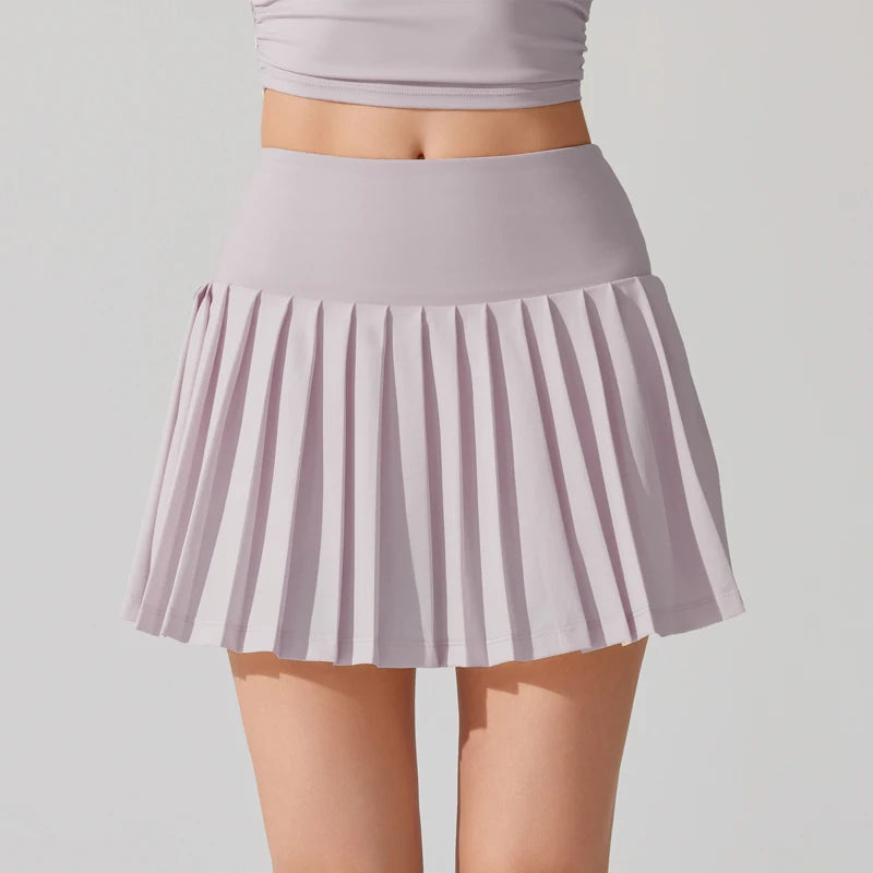 Jupe short plissée KELLY