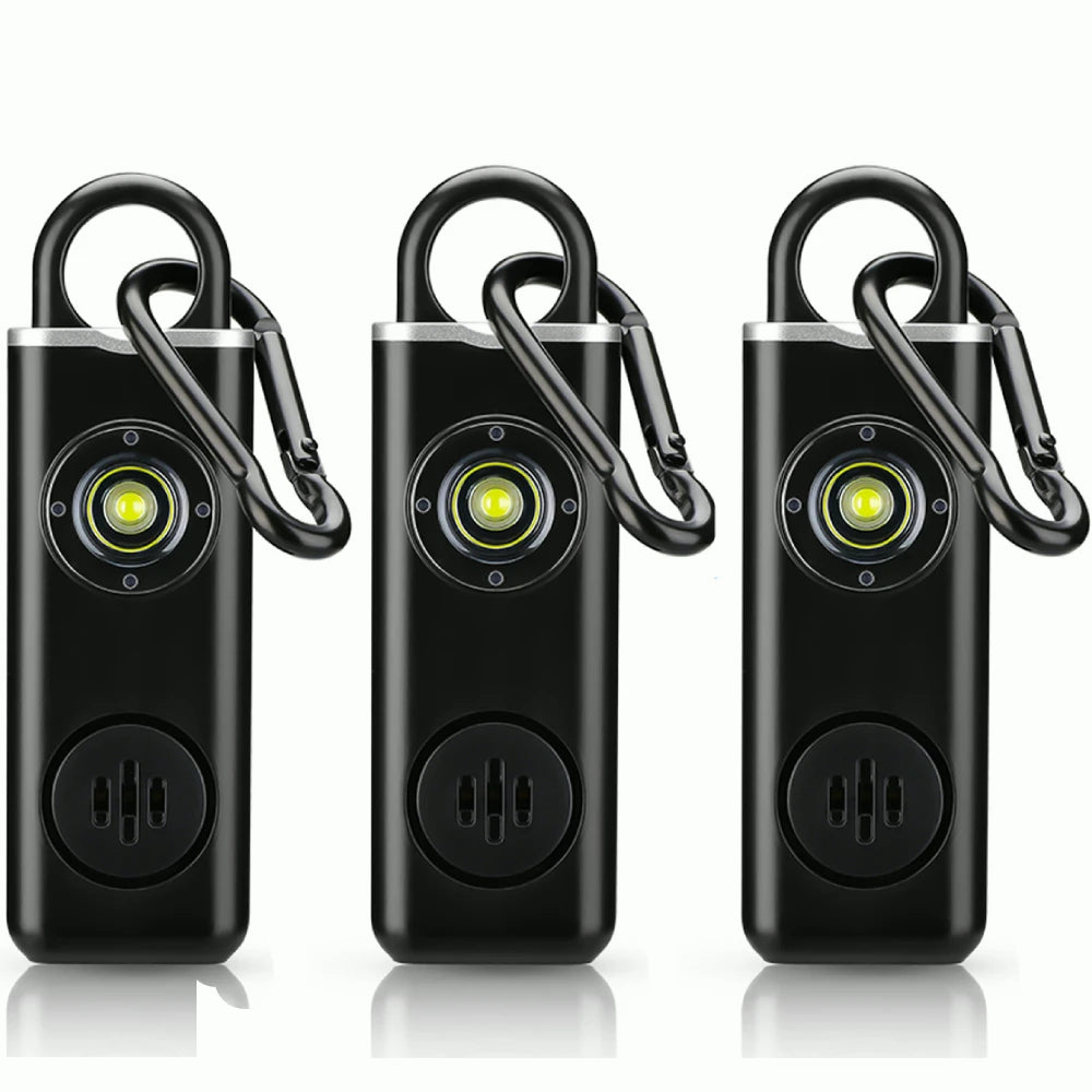 Alarme d’Urgence 130dB Rechargeable pour Femmes et Enfants