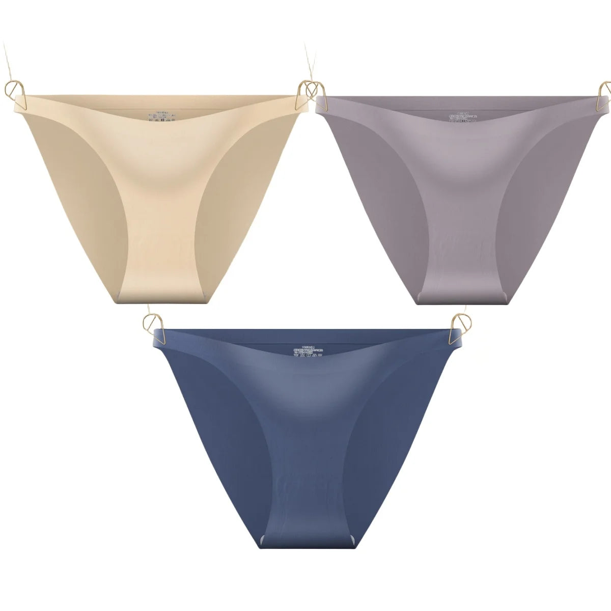 3 Culotte Femme Taille Basse – Invisible, Douce et Respirant