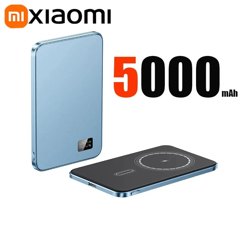 Xiaomi Slim Magnetic Wireless Power Bank 10000mAh High-capacity 20W Fast Charging External Battery For iPhone Magsafe 2025 New