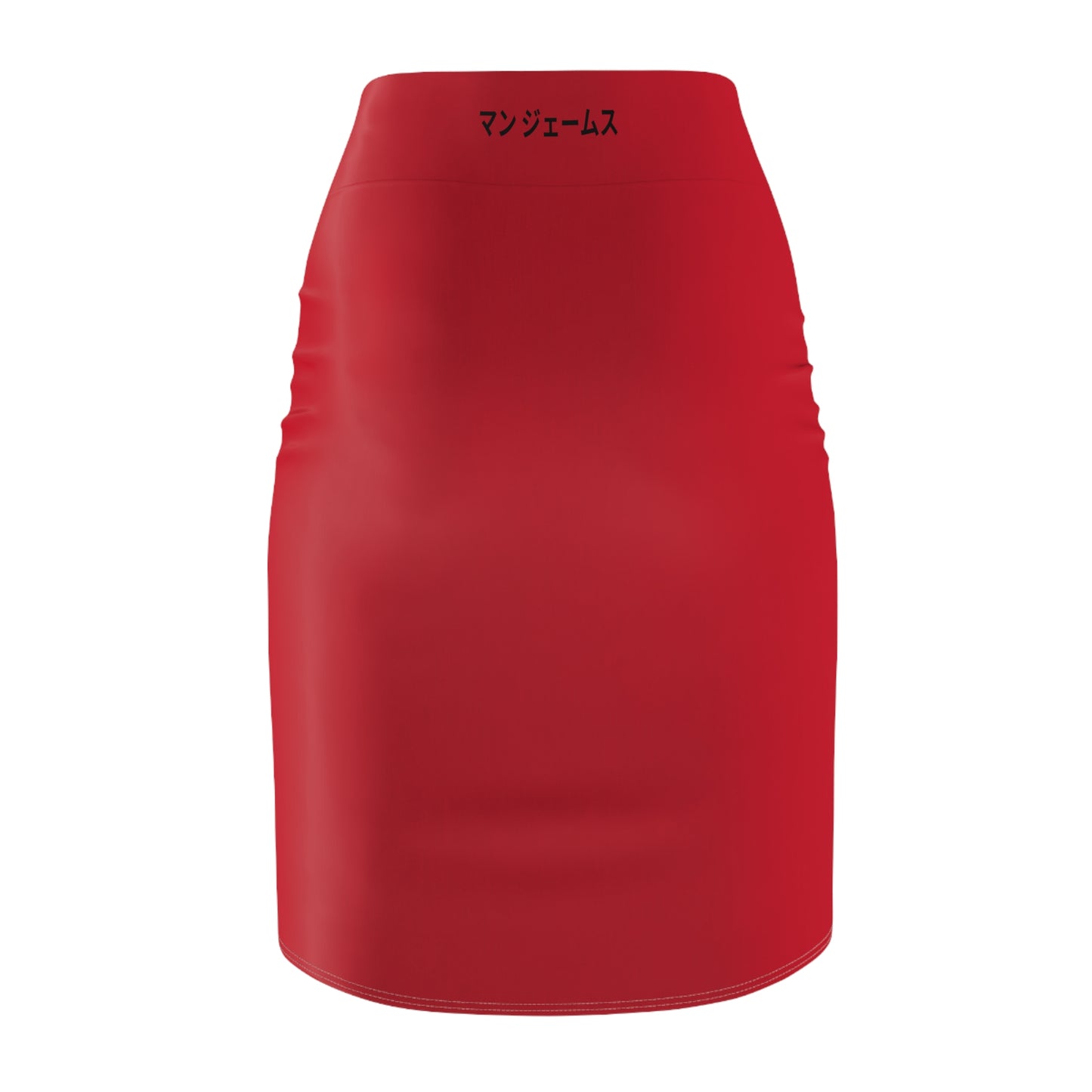 Jupe Crayon rouge