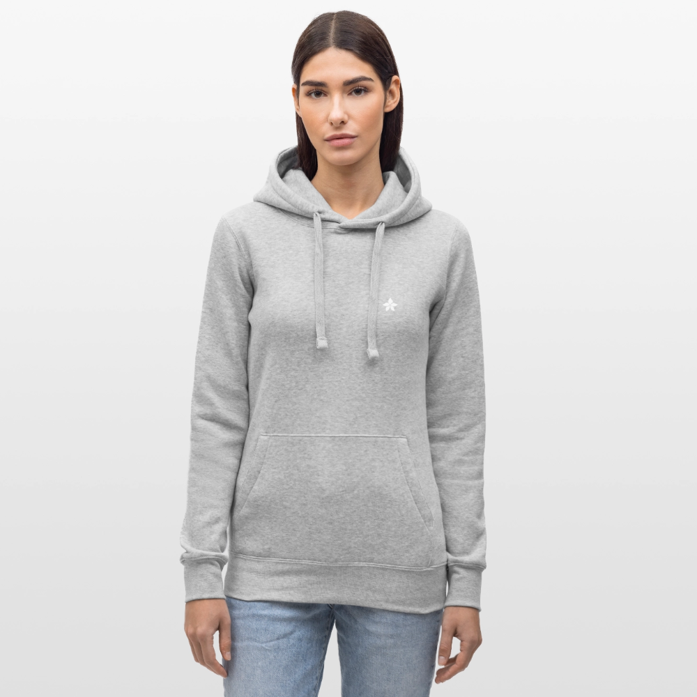 Women’s Hooded Sweater by Russell - heather grey