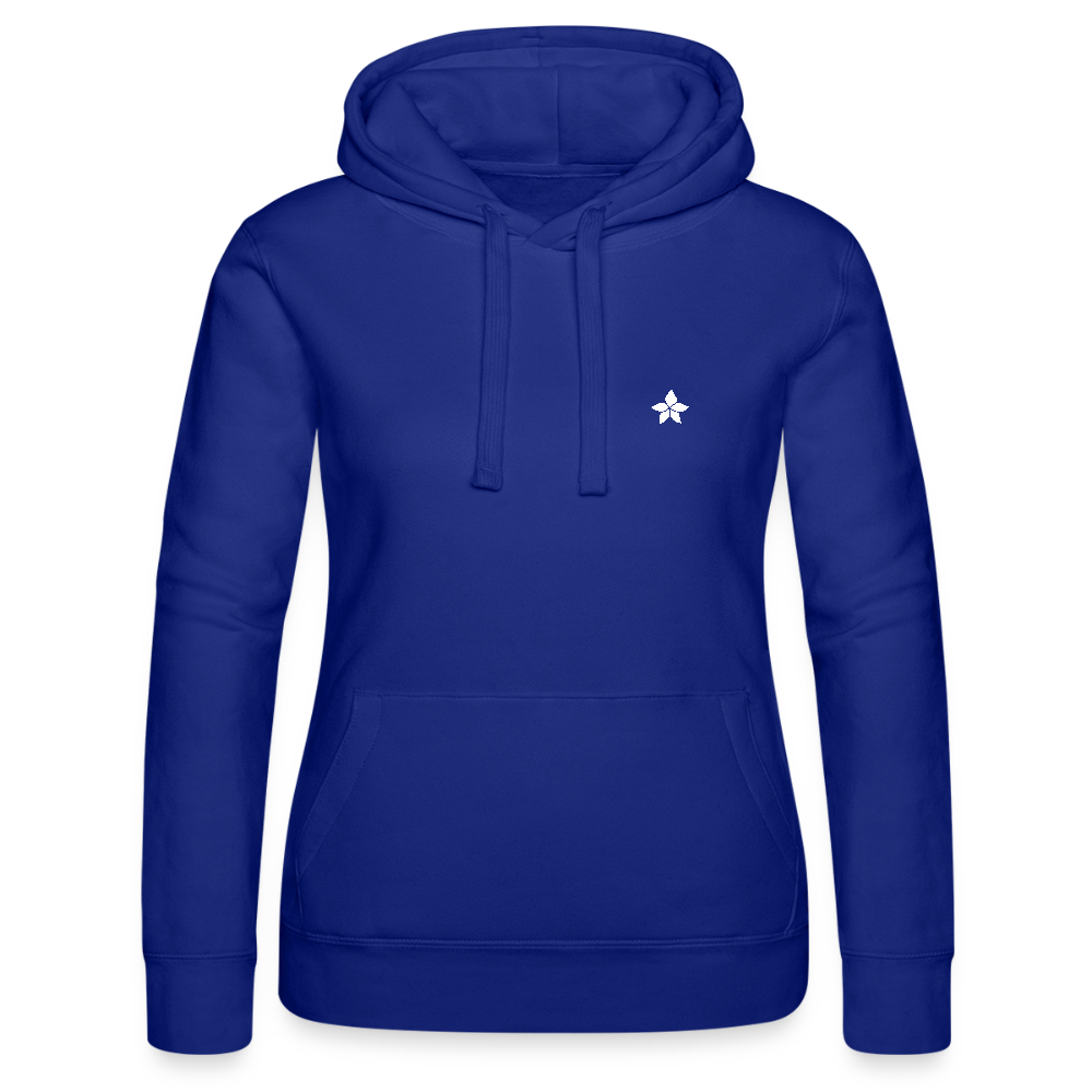Women’s Hooded Sweater by Russell - royal blue