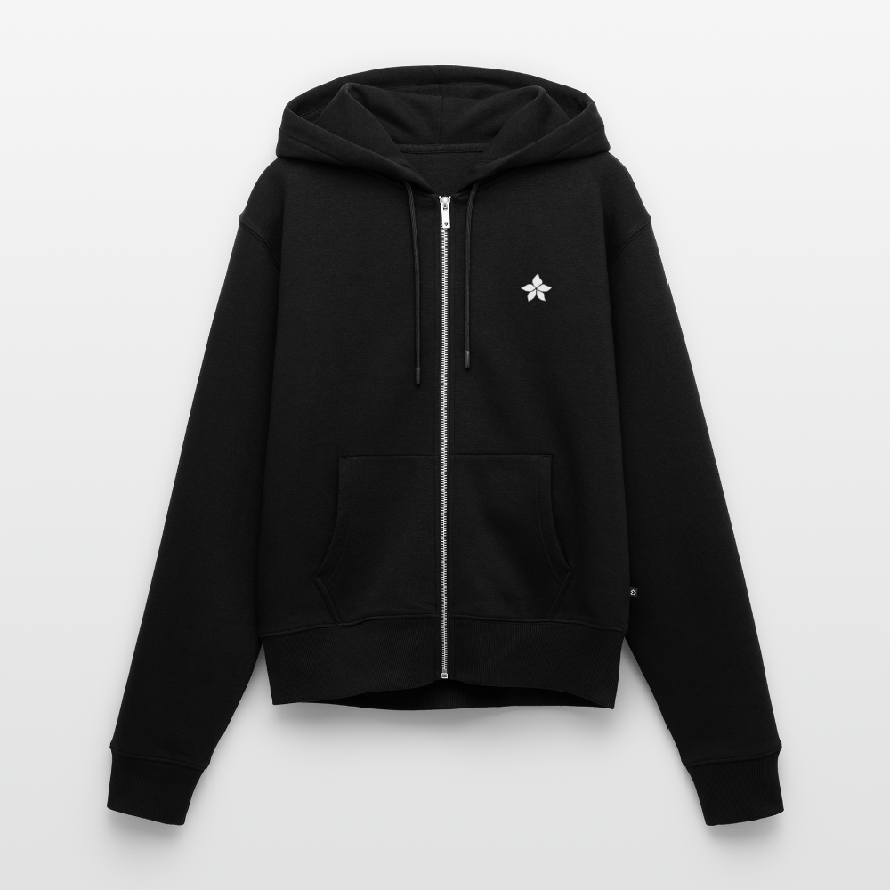 Women's Premium Hooded Jacket - black