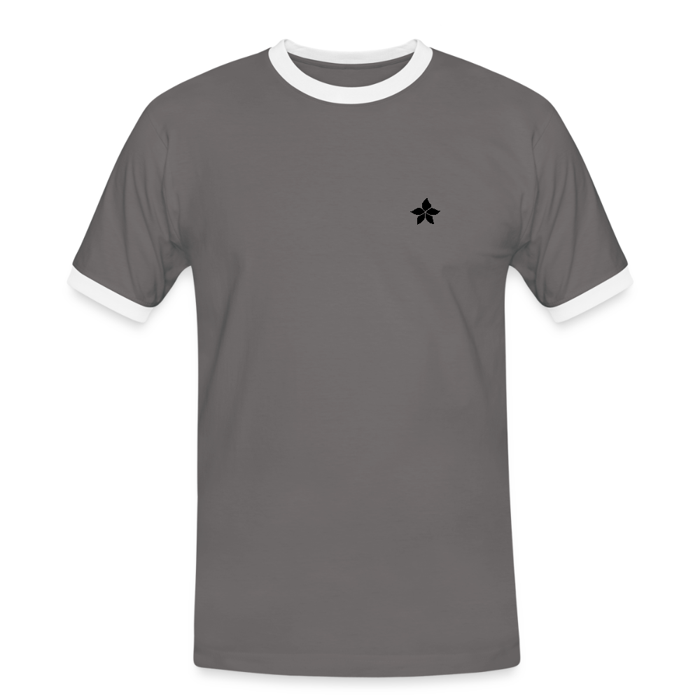 Tee-Shirt football - dark grey/white