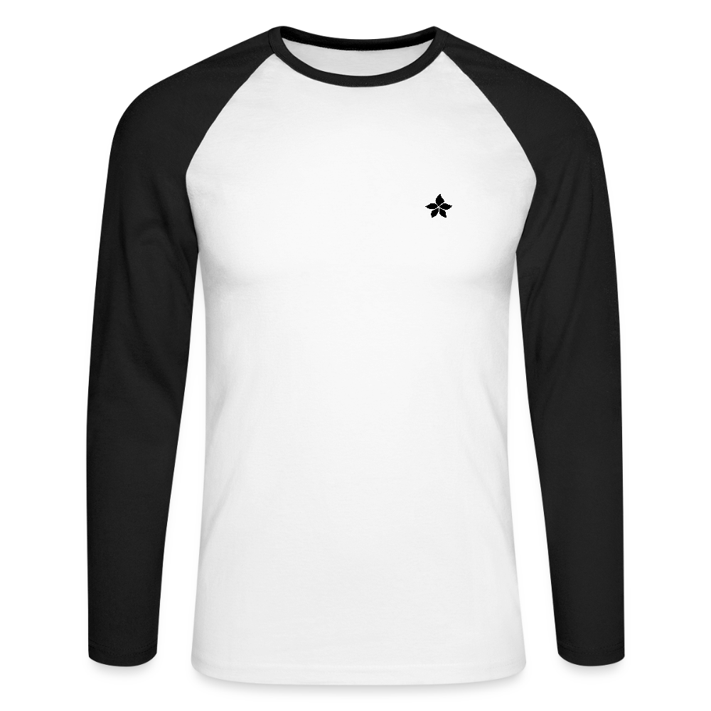 Tee-Shirt Baseball - white/black