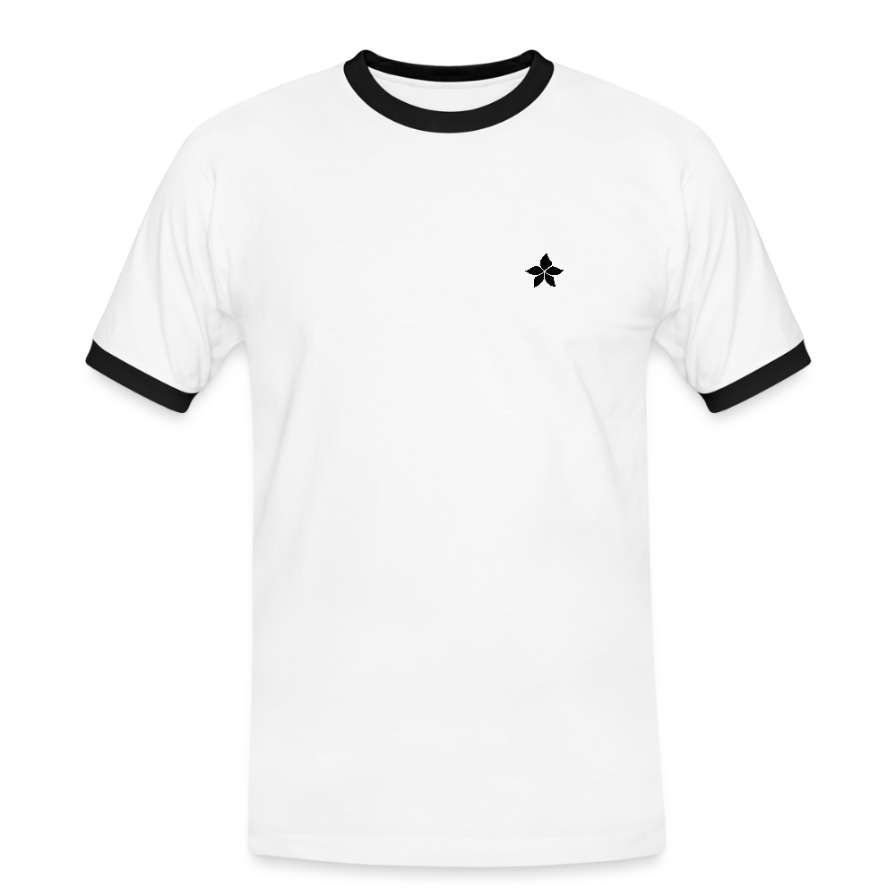 Tee-Shirt football - white/black
