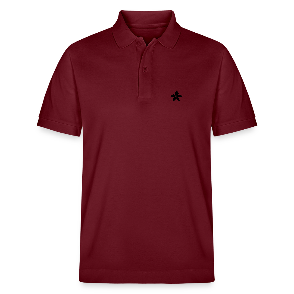 Polo BIO - burgundy