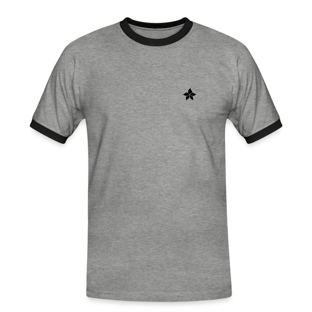 Tee-Shirt football - heather grey/black