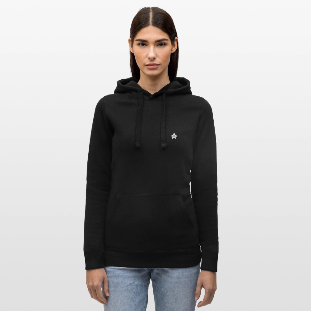 Women’s Hooded Sweater by Russell - black