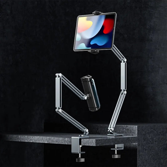 Support Tablette Réglable en Alliage d’Aluminium