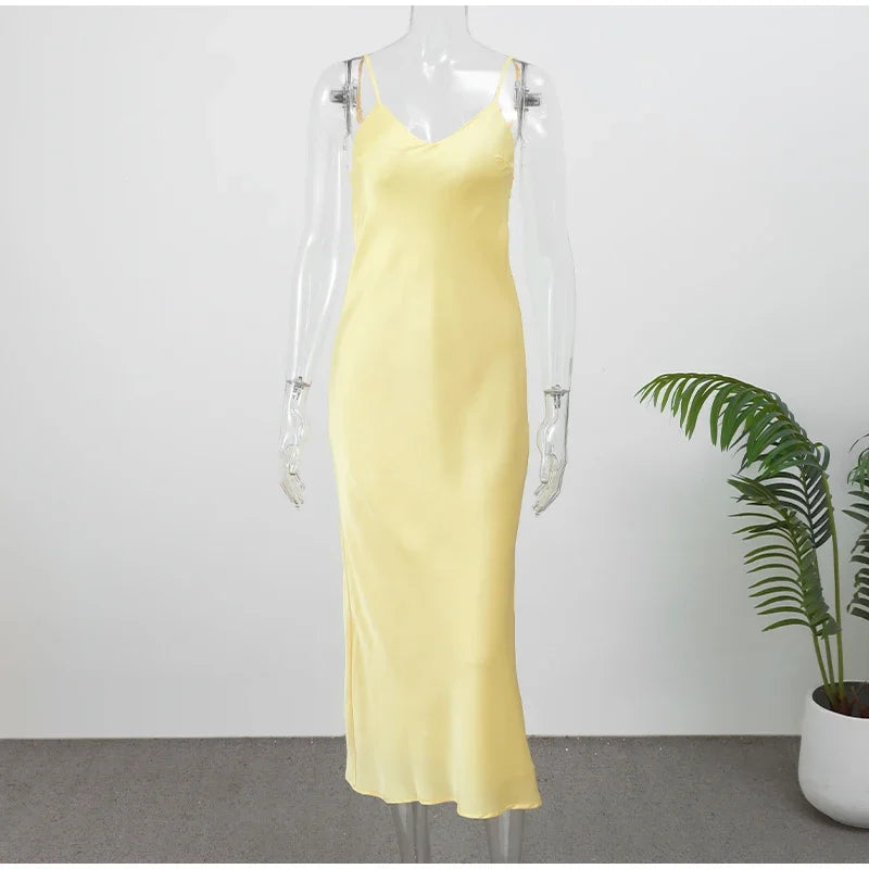 Robes Satin élégante