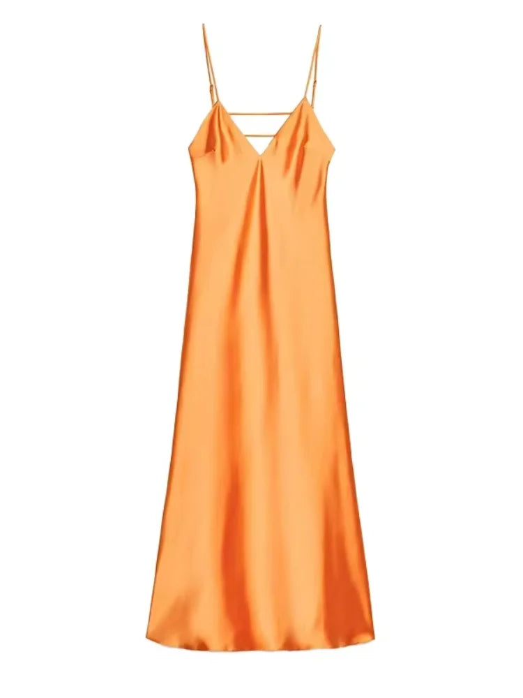 Robes Satin élégante