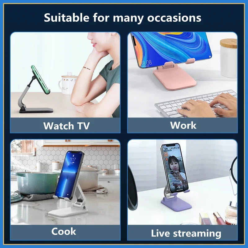 Support Universel pour Téléphones &amp; Tablettes – Pliable &amp; Ergonomique