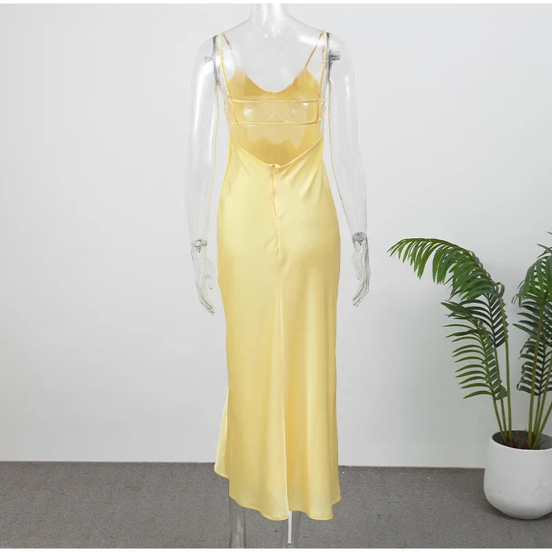 Robes Satin élégante