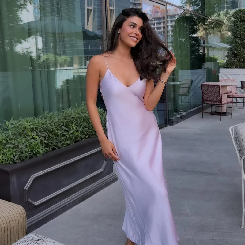 Robes Satin élégante