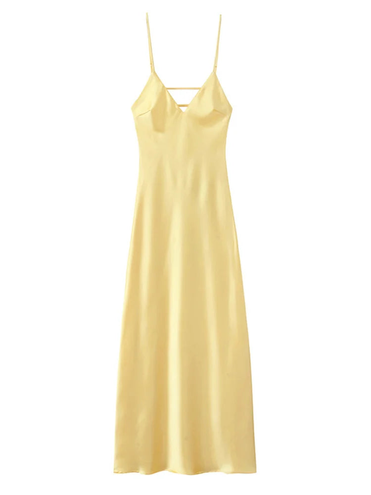 Robes Satin élégante